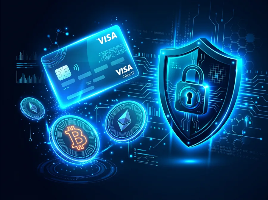 Métodos de pago seguros: tarjetas y criptomonedas